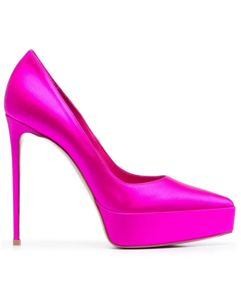Le Silla Spitze Uma Pumps 140mm - Rosa Rosa