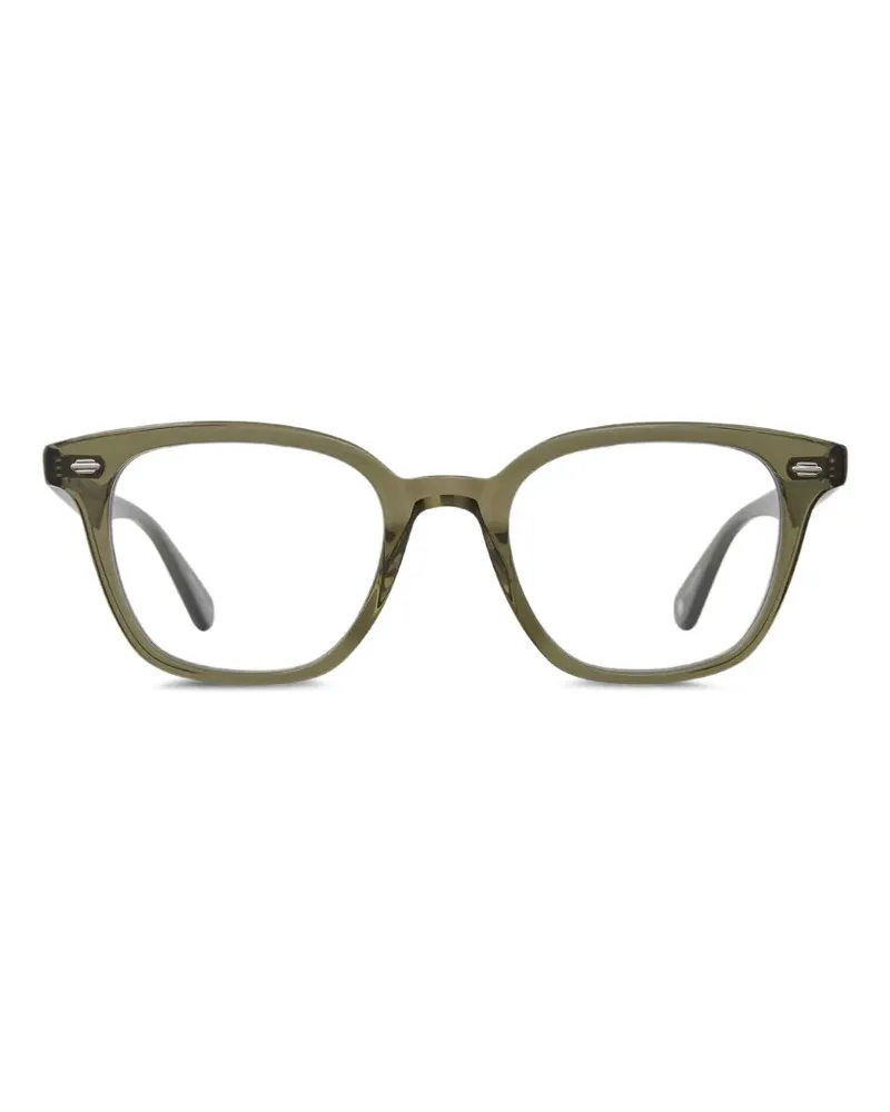 Garrett Leight Zac square-frame glasses - Grün Grün