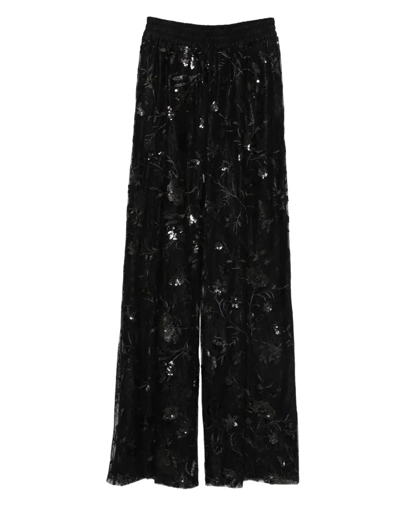 Ermanno Scervino sequin-embellished trousers - Schwarz Schwarz