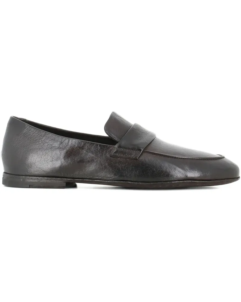 Officine Creative Italia leather loafers - Braun Braun