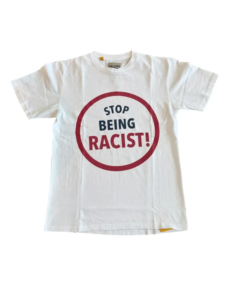 GALLERY DEPT. slogan-print logo-print T-shirt - Weiß Weiß