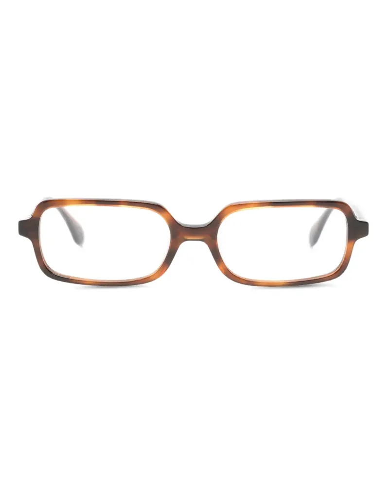 GIGI STUDIOS Edith Brille mit eckigem Gestell - Braun Braun