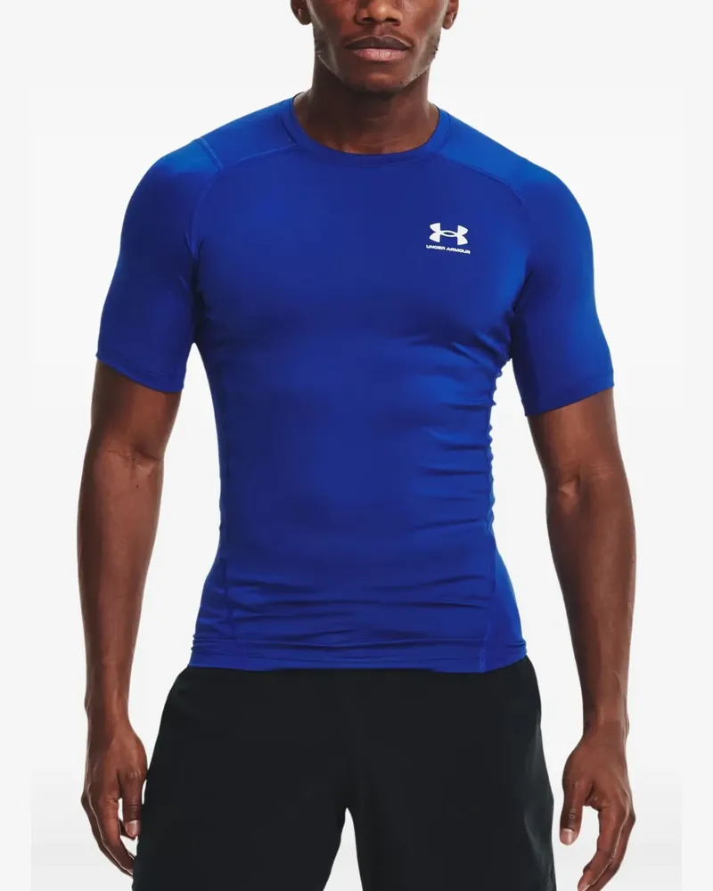 Under Armour T-Shirt mit Logo-Print - Blau Blau