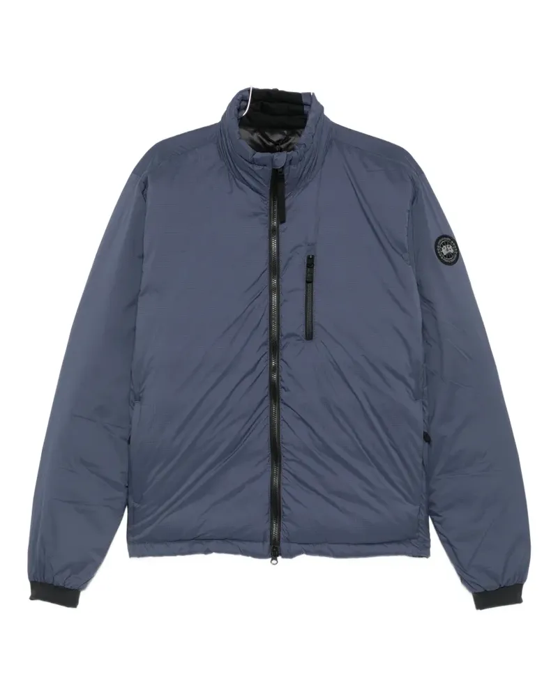Canada Goose Lodge quilted logo-patch jacket - Blau Blau