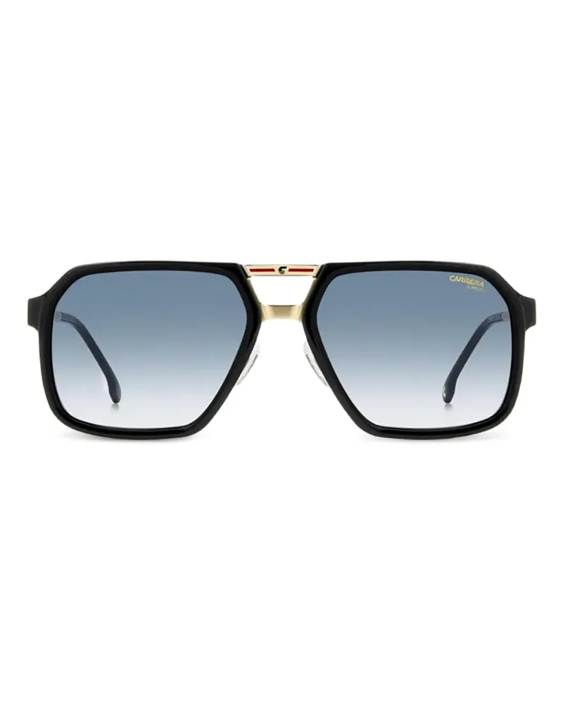 Carrera 27/S geometric-frame sunglasses - Schwarz Schwarz
