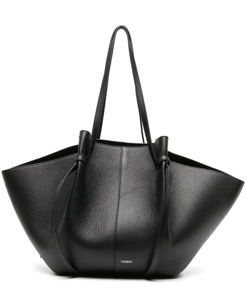 YUZEFI Großer Mochi Shopper - Schwarz Schwarz