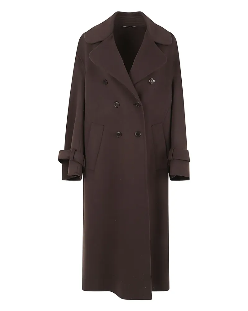 Ermanno Scervino Doppelreihiger Mantel - Braun Braun