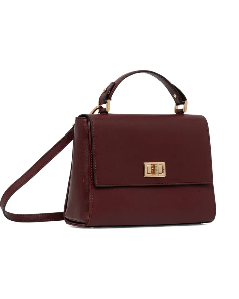 Geox Eleana turn-lock tote bag - Rot Rot