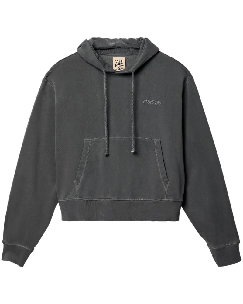 Camper Hoodie mit Logo-Stickerei - Grau Grau