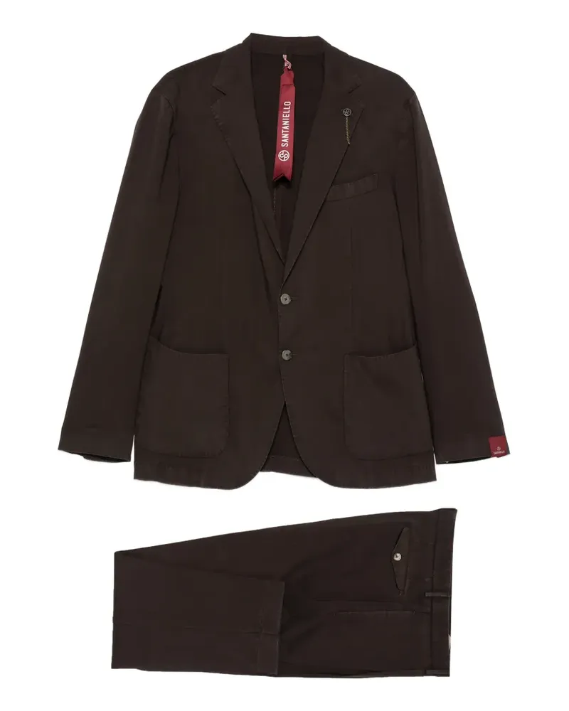 Biagio Santaniello pocket suit - Braun Braun