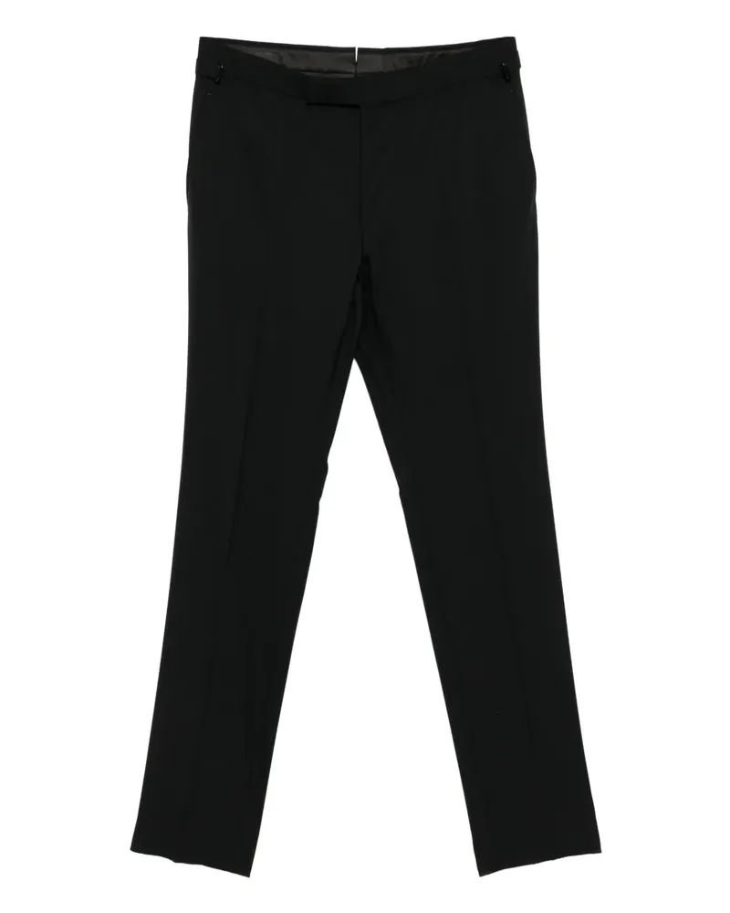 Tom Ford Fluid Twill-Hose - Schwarz Schwarz