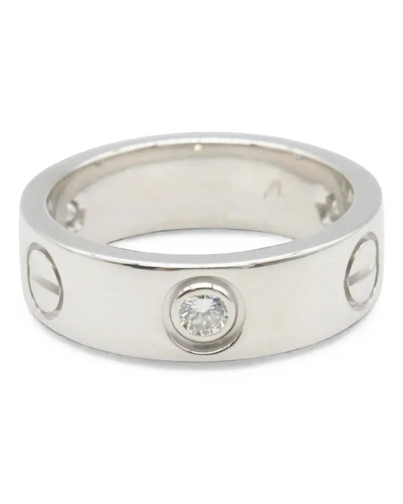 Cartier 2010s Love diamond ring - Silber Silber