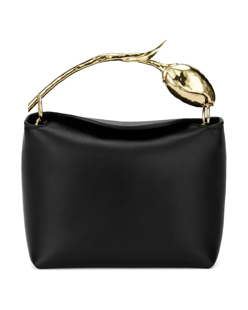 Erdem Mini Bloom Tasche - Schwarz Schwarz
