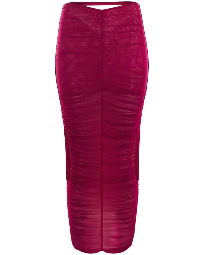 Thierry Mugler Jupe Bleistiftrock - Rosa Rosa