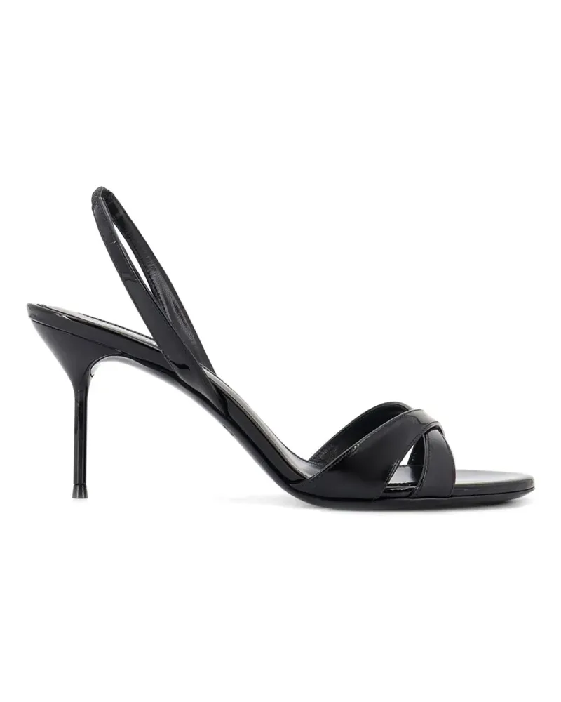 Paris Texas Lidia slingback sandals - Schwarz Schwarz