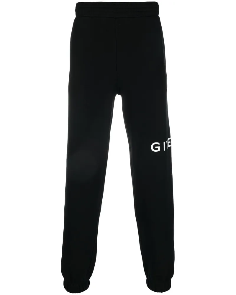 Givenchy Jogginghose mit Logo-Print - Schwarz Schwarz