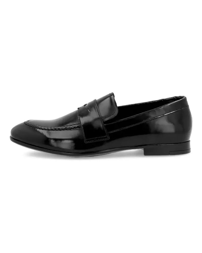 FRAU polished leather loafers - Schwarz Schwarz