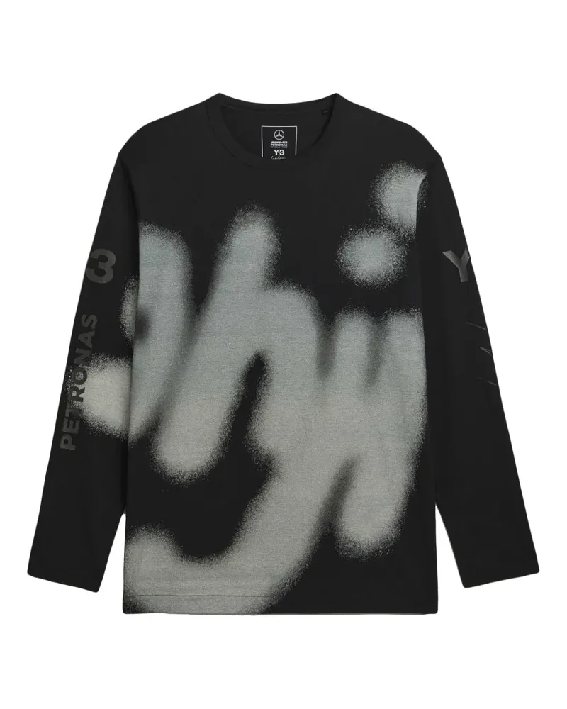 Y-3 x Mercedes AMG Petronas Formula 1 Team Yohji T-shirt - Schwarz Schwarz
