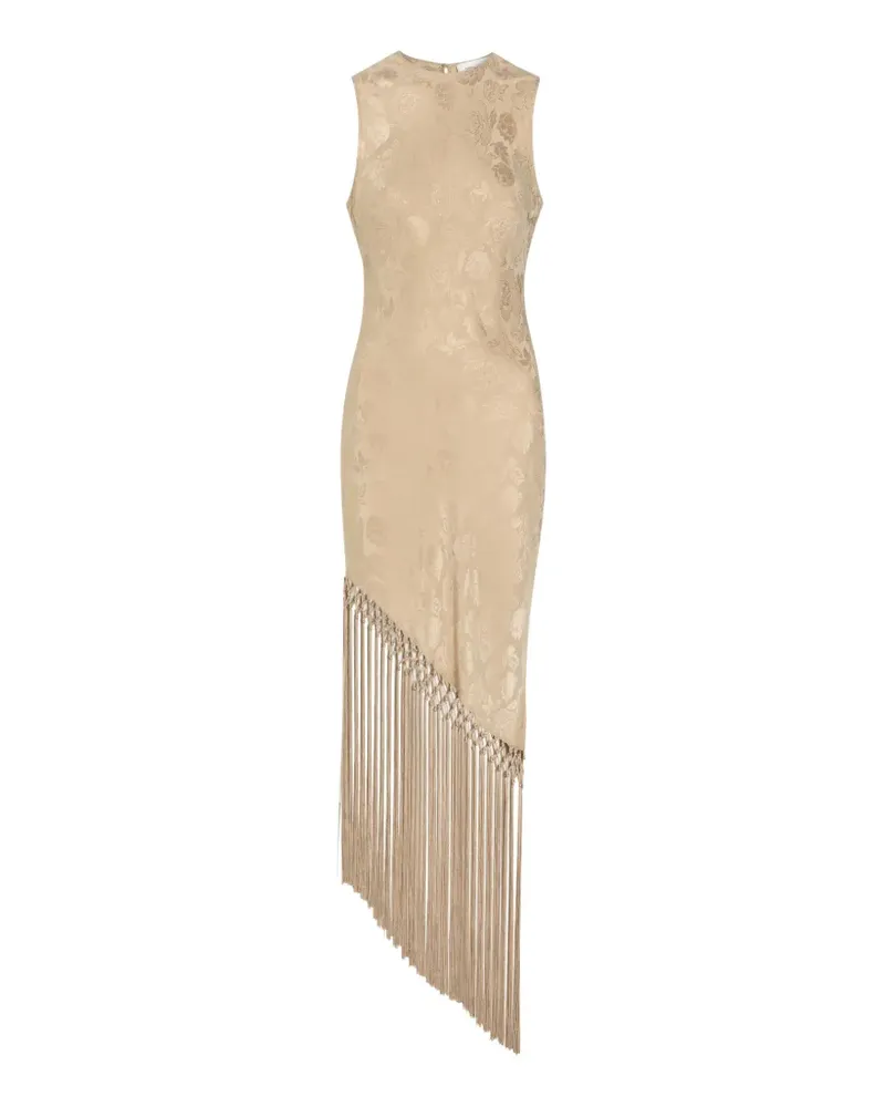 Ronny Kobo Asymmetrisches Alexina Kleid - Nude Nude