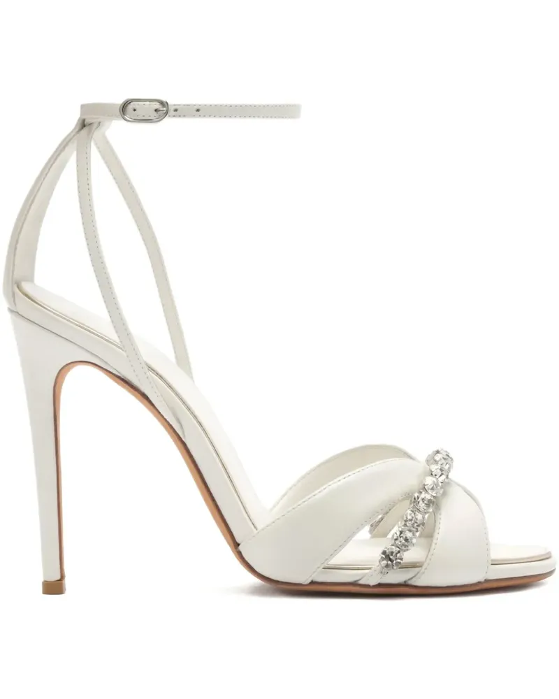 Alexandre Birman Georgina Sandalen mit Absatz 100mm - Weiß Weiß