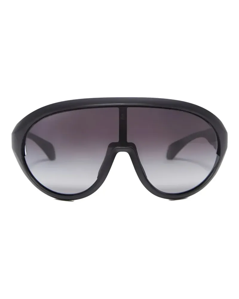 Moncler geometric sunglasses - Schwarz Schwarz