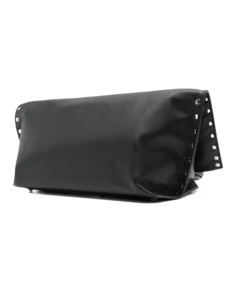 Zanellato A' Spasso leather tote bag - Schwarz Schwarz