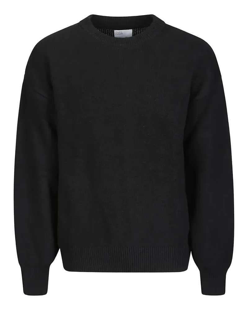 COLORFUL STANDARD merino wool round-neck sweater - Schwarz Schwarz