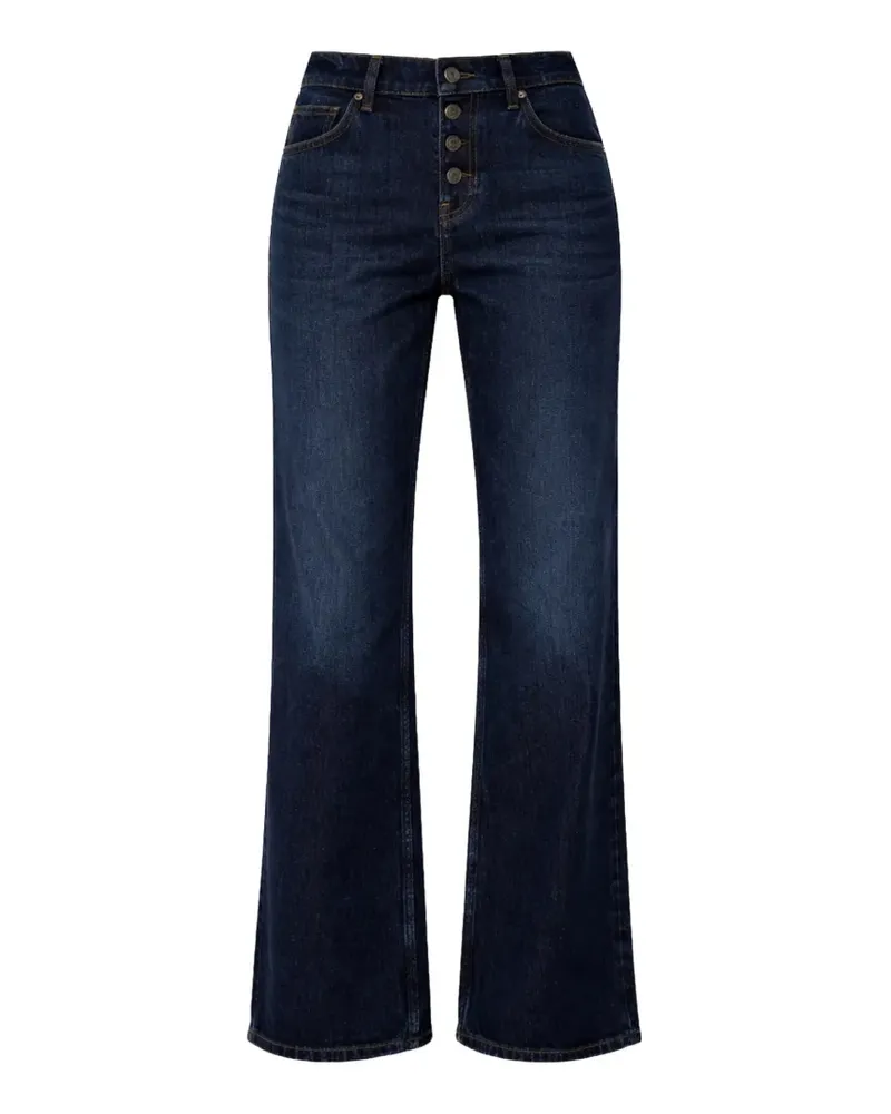 Reformation button-embellishment jeans - Blau Blau