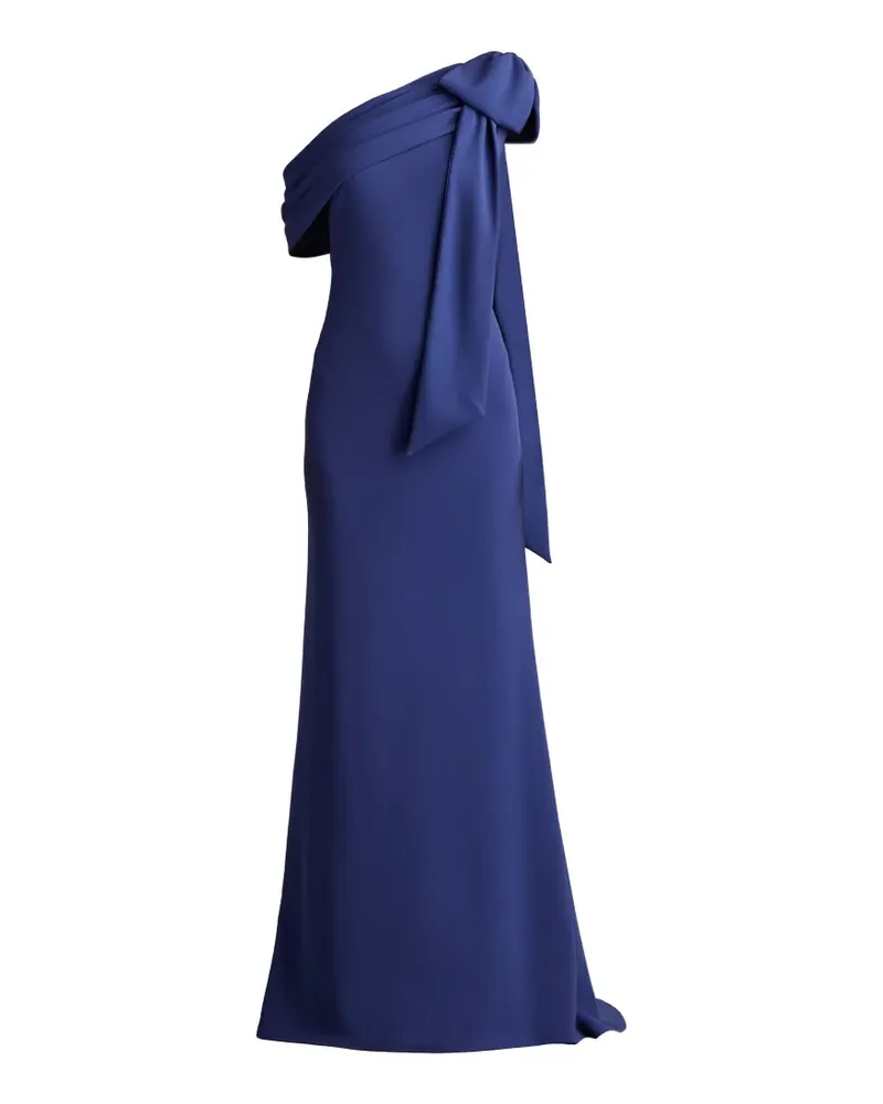 Tadashi Shoji Cassia Maxikleid mit Schleifendetail - Violett Violett