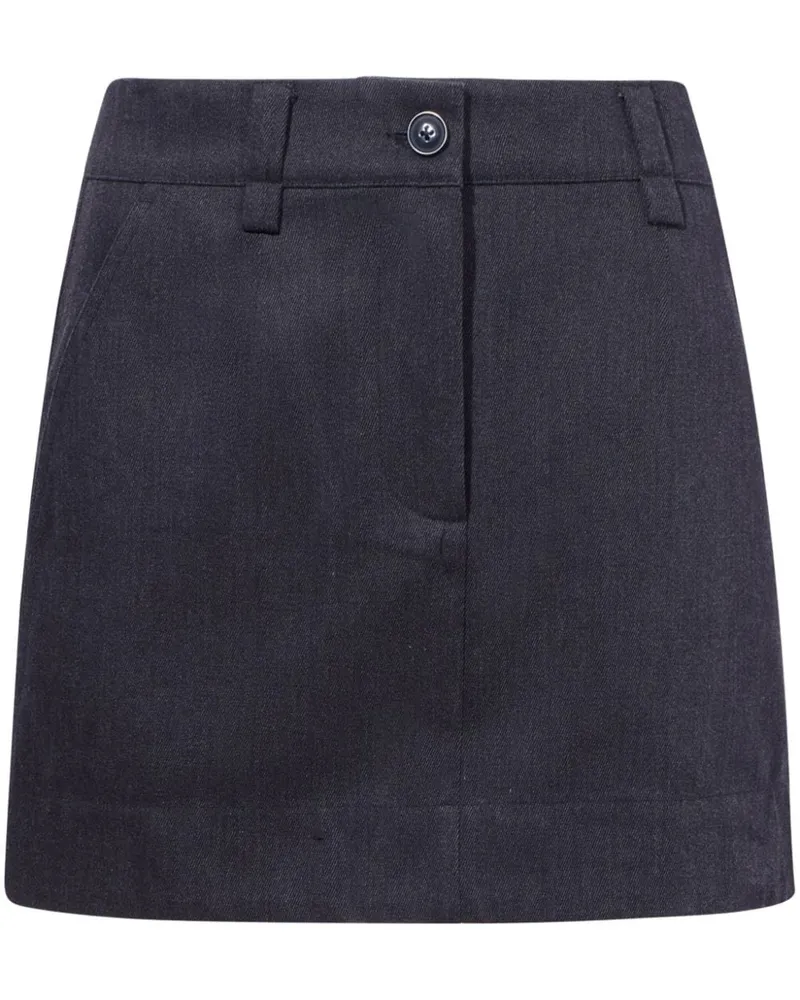 Proenza Schouler Silas Minirock - Grau Grau