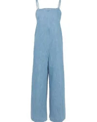 A.P.C. Jumpsuit mit weitem Bein Blau