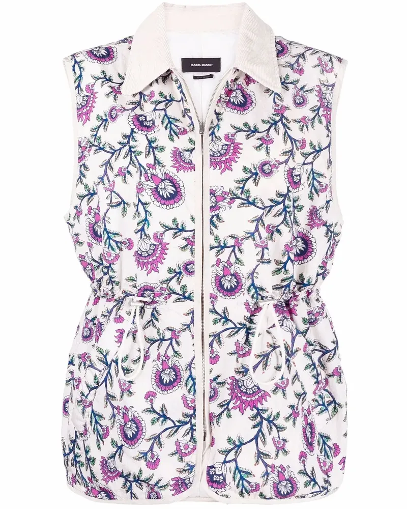 Isabel Marant Weste mit Print - Nude Nude