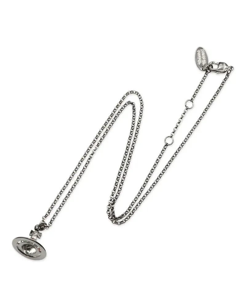 Vivienne Westwood 2020s Halskette mit Orb-Anhänger - Silber Silber