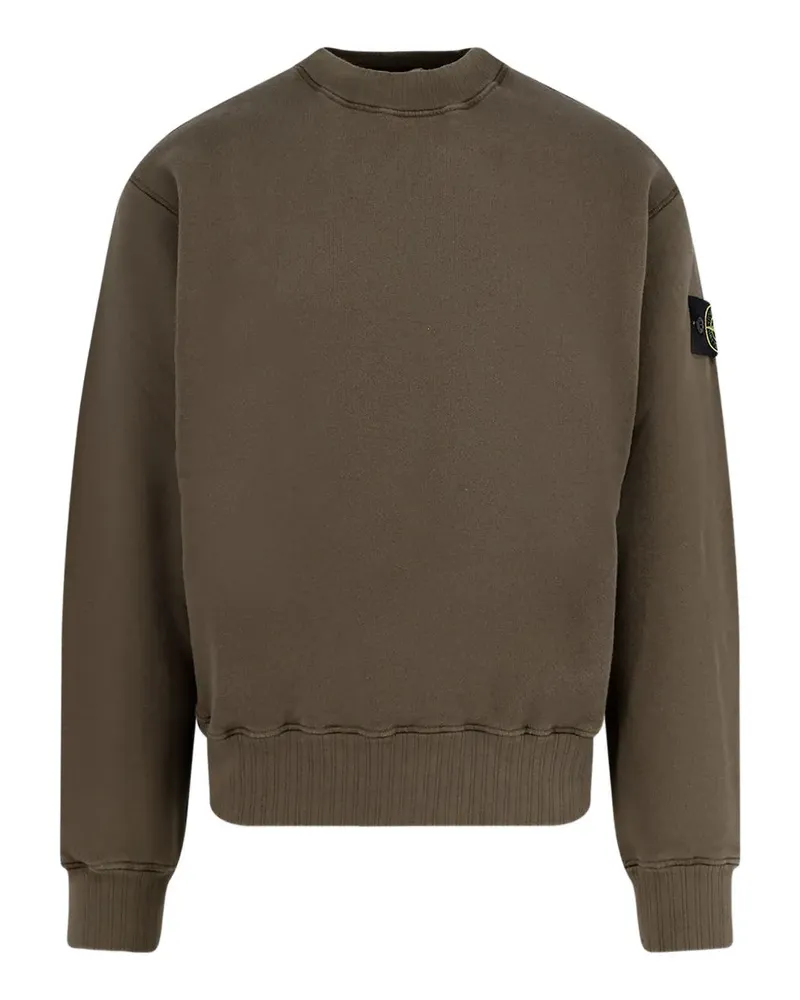 Stone Island crew-neck sweater - Grün Grün