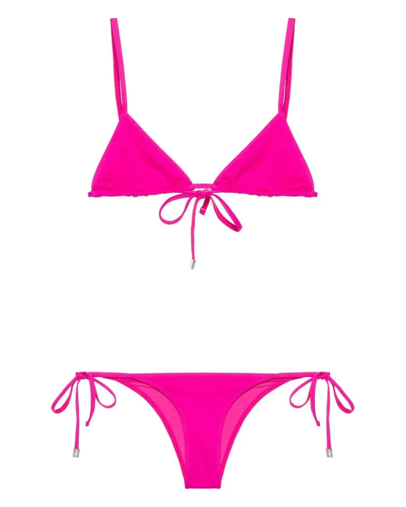 ATTICO Bikini mit Schleifenverschluss - Rosa Rosa