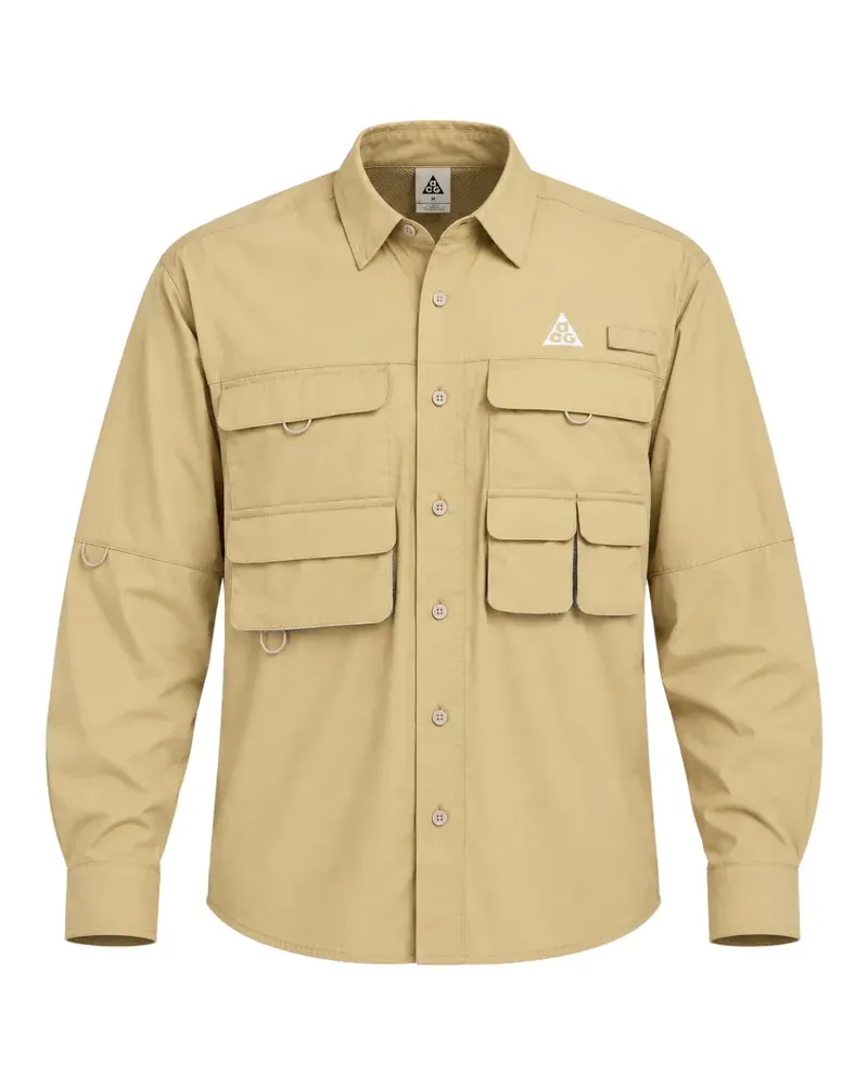 Nike ACG Orb Weaver button-up shirt - Nude Nude