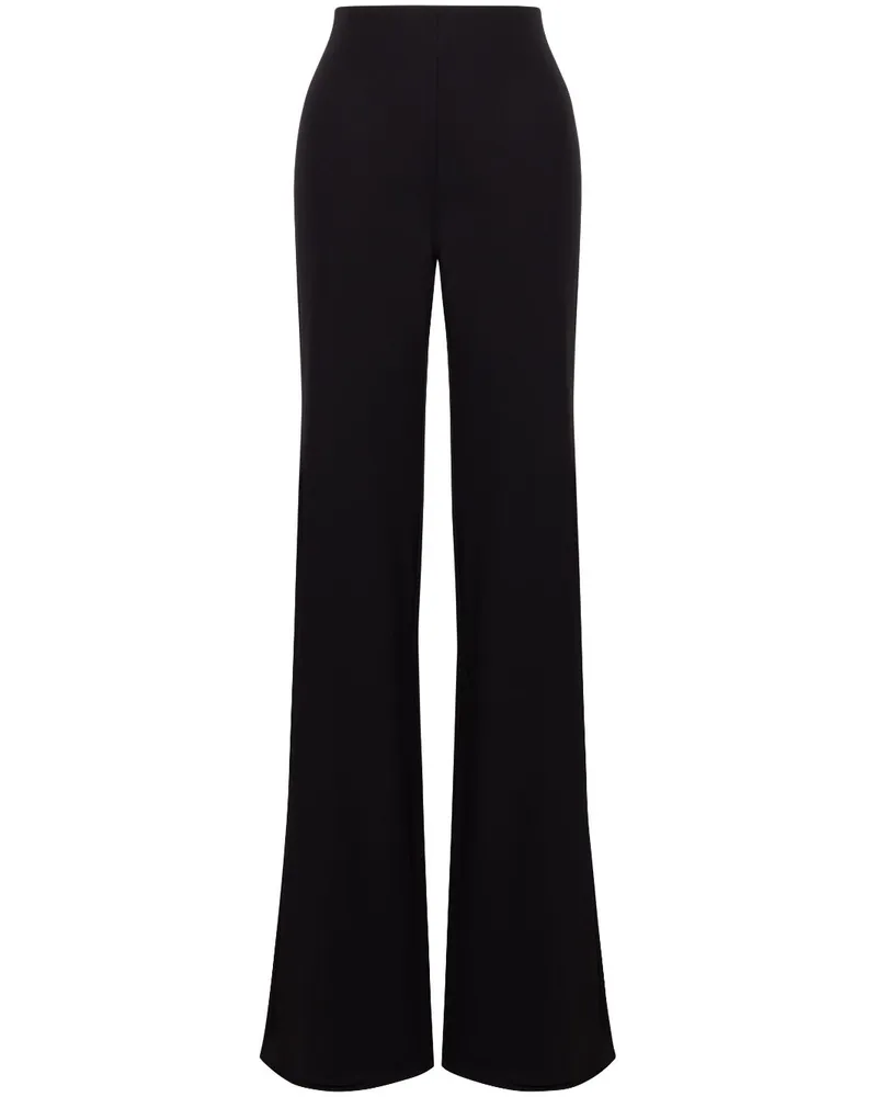 Alberta Ferretti Weite Cady-Hose - Schwarz Schwarz