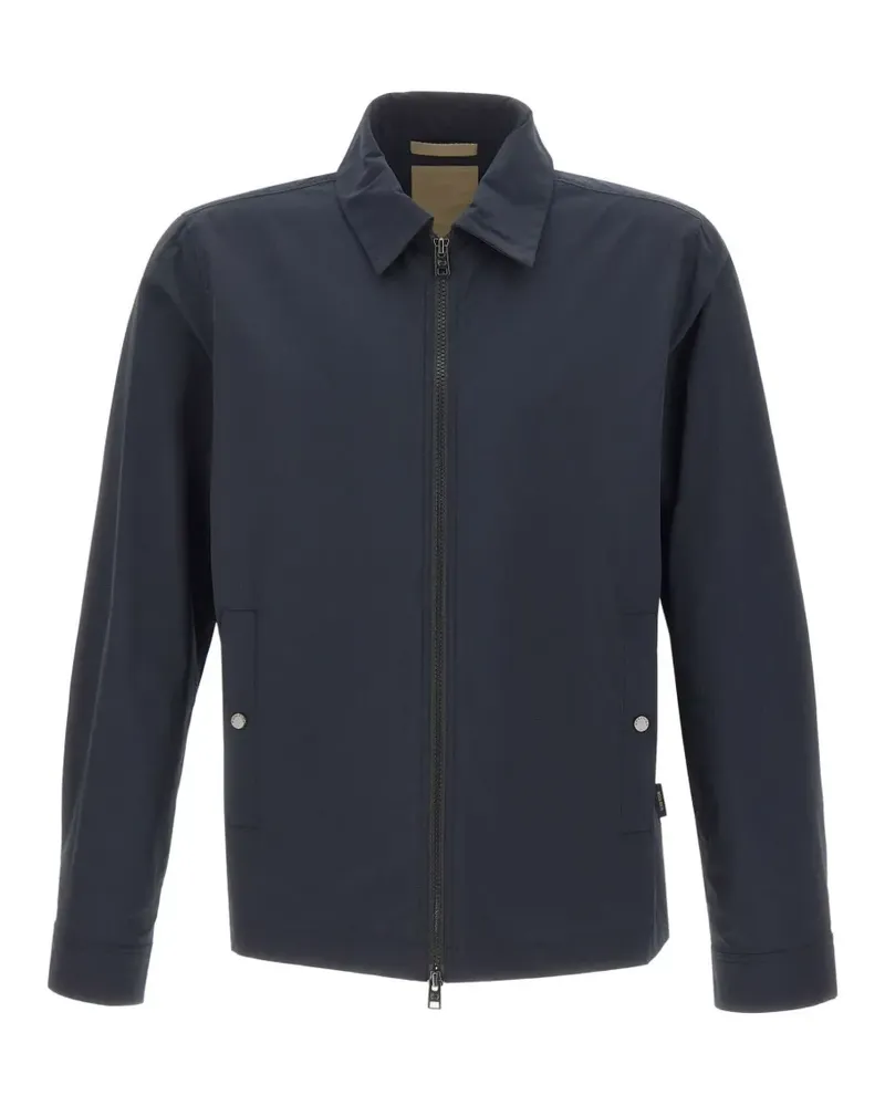 Woolrich Urban Timber collar zip jacket - Blau Blau