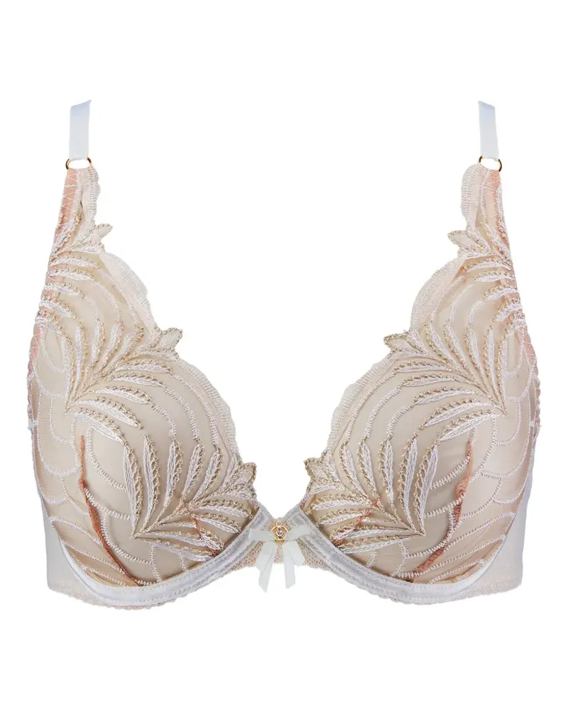 Aubade Hypnolove Triangel-BH mit Stickerei - Nude Nude