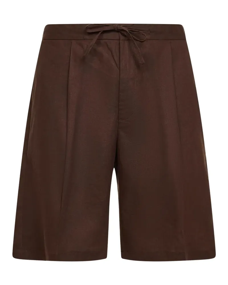 Hevò Torrelapillo pleated shorts - Braun Braun