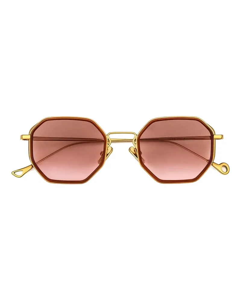 Eyepetizer Tommaso2 geometric-frame sunglasses - Braun Braun
