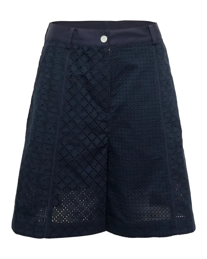 3.1 phillip lim broderie-anglaise shorts - Blau Blau