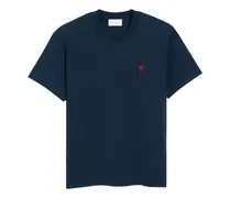 De Coeur T-Shirt mit Monogramm - Blau