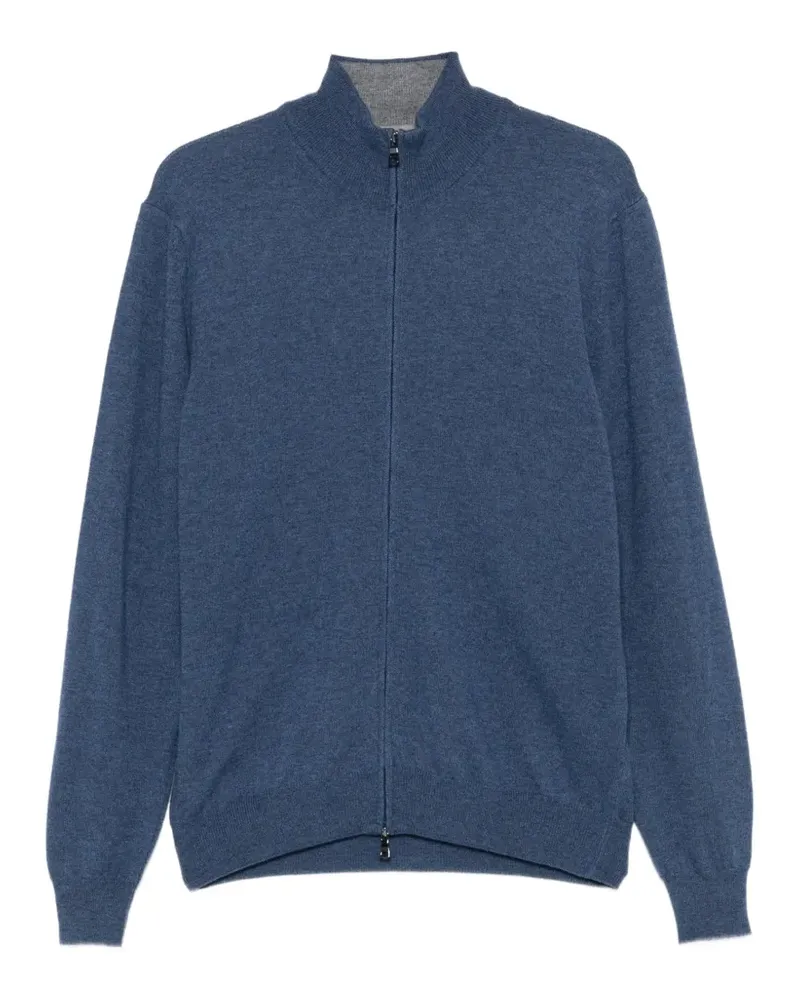 Ferrante Cardigan mit Reißverschluss - Blau Blau