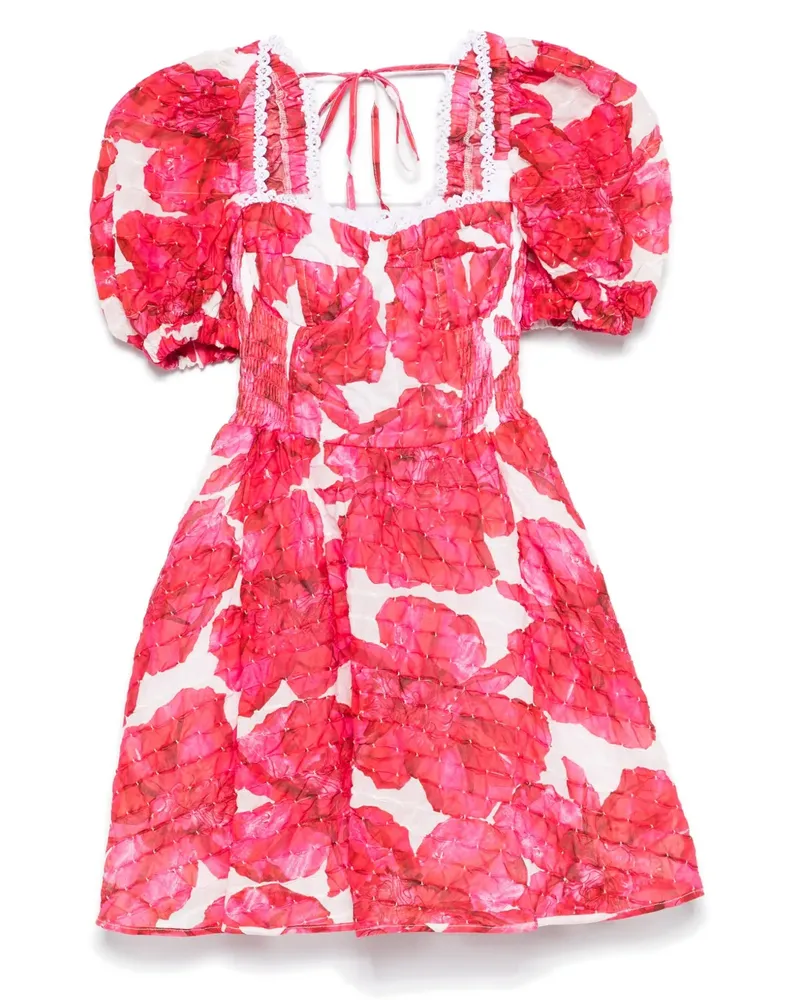 Charo Ruiz Celle Minikleid - Weiß Weiß