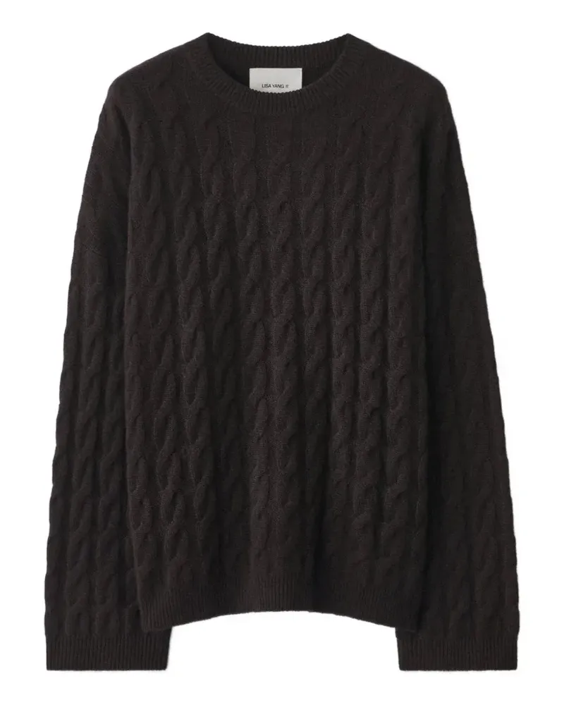 Lisa Yang Seymour cable-knit sweater - Braun Braun