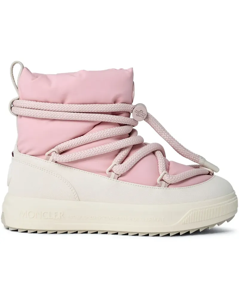 Moncler Gefütterte Schnürstiefel - Rosa Rosa