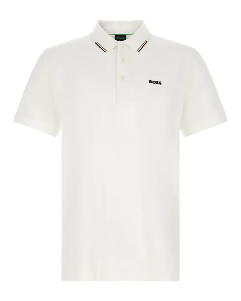 HUGO BOSS Swing Paddy Poloshirt mit Logo - Nude Nude