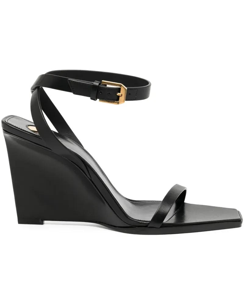 Saint Laurent Nicla Sandalen 90mm - Schwarz Schwarz