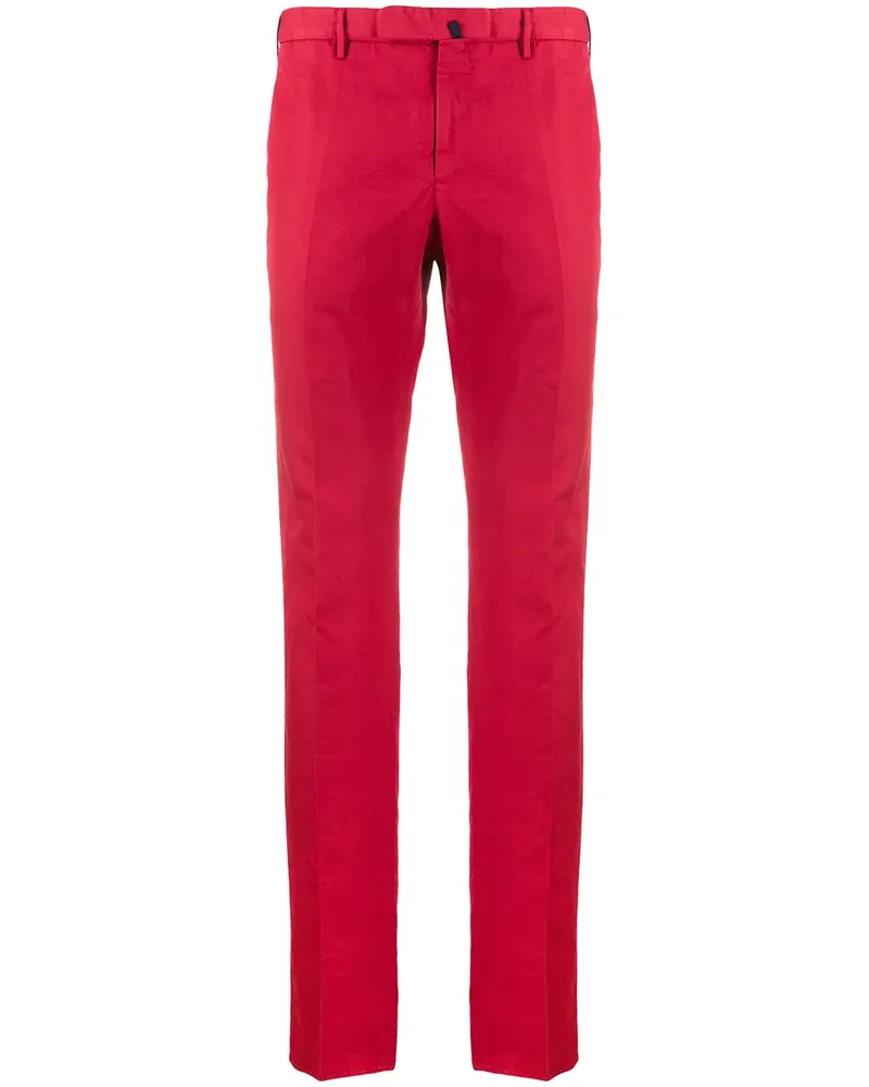Incotex Schmale Hose - Rot Rot